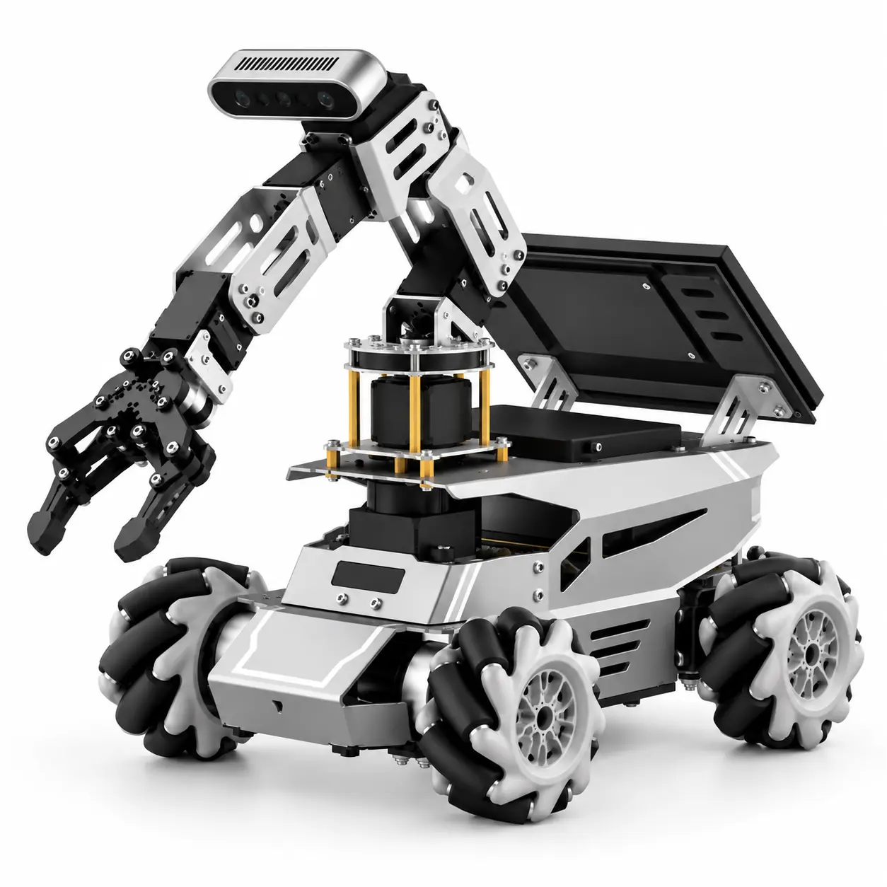 Navigator Pro mecanum rover with arm and depth camera
